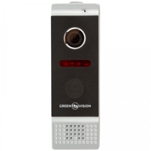 Вызывная панель для видеодомофонов. GREEN VISION GV-002-J-PV80-110 silver